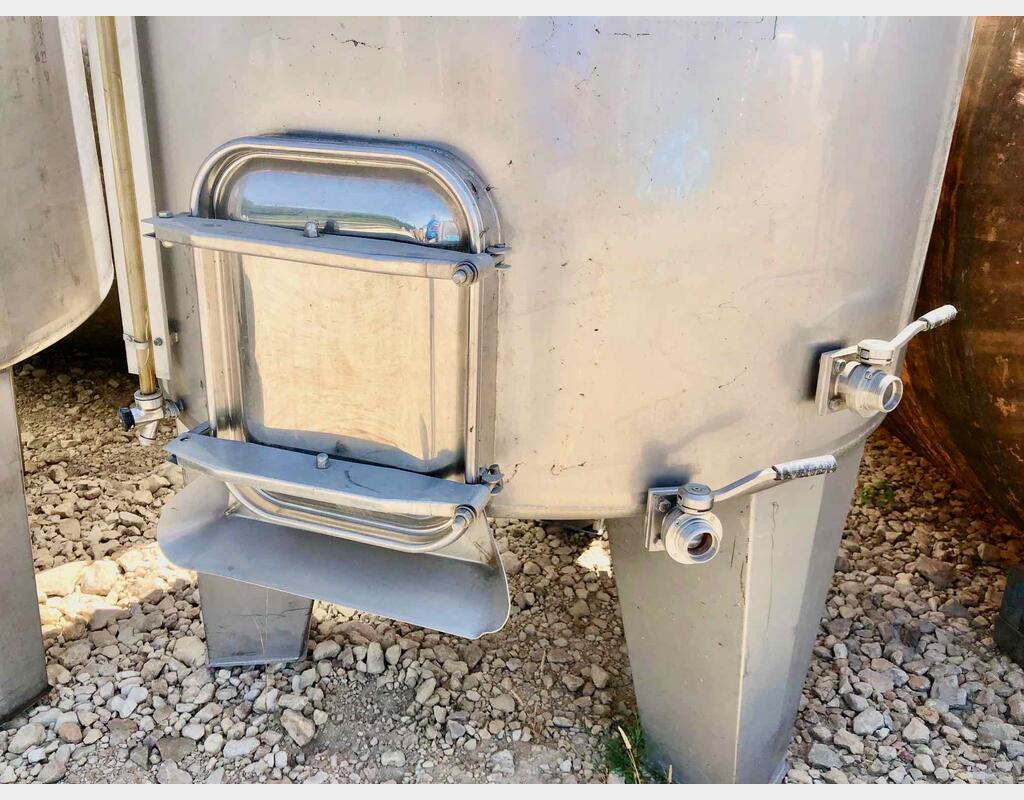 Stainless steel tank - Closed