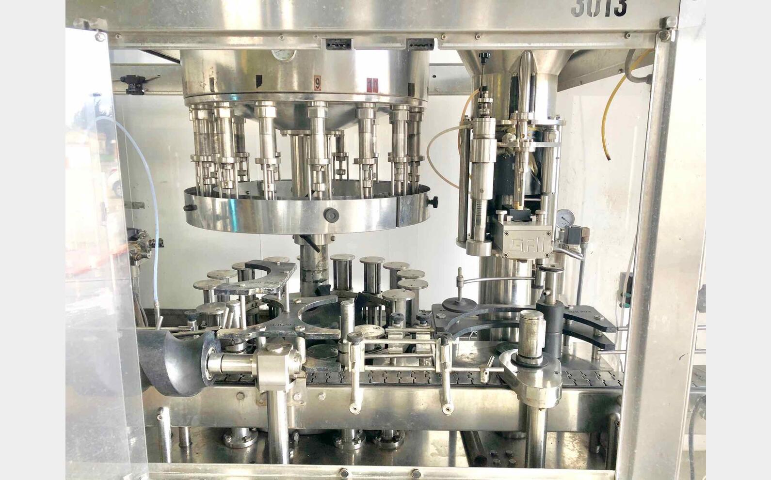 Monobloc - Rinceuse, tireuse, boucheuse 3000 Bt/h GAI 3013