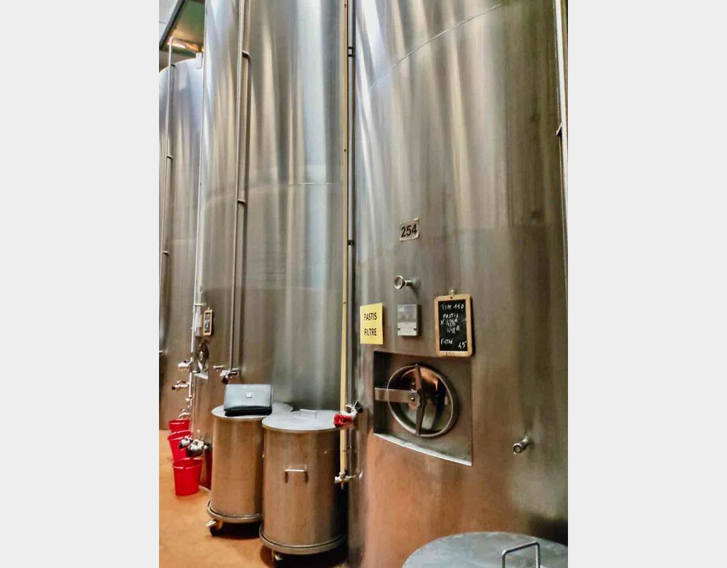 316L stainless steel tank 450 HL (45 000 liters) ALLIANCE INOX