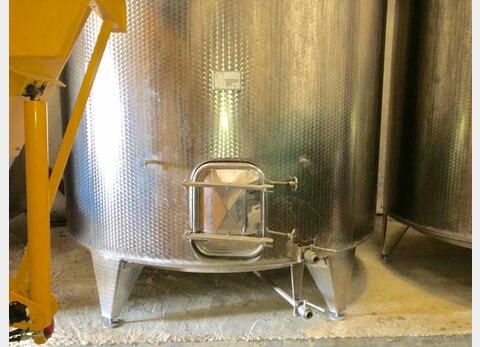 Stainless steel tank 304 - Conical bottom on feet