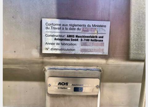 Cuve inox - FERMATIC 80 HL (8 000 Litres) AMOS