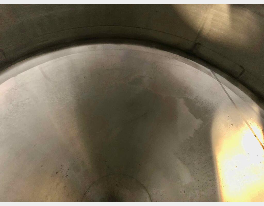 Conteneur inox 304L - Pression 2 bars 5.5HL (550 litres) 3C