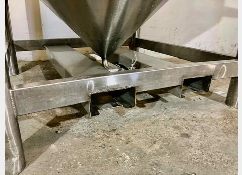 Container - stainless steel 304L  5,5 HL (550 liters) 3C