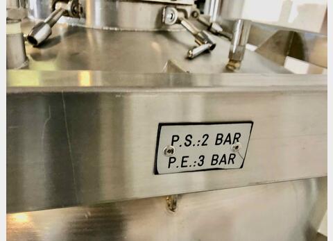 Container - stainless steel 304L  5,5 HL (550 liters) 3C