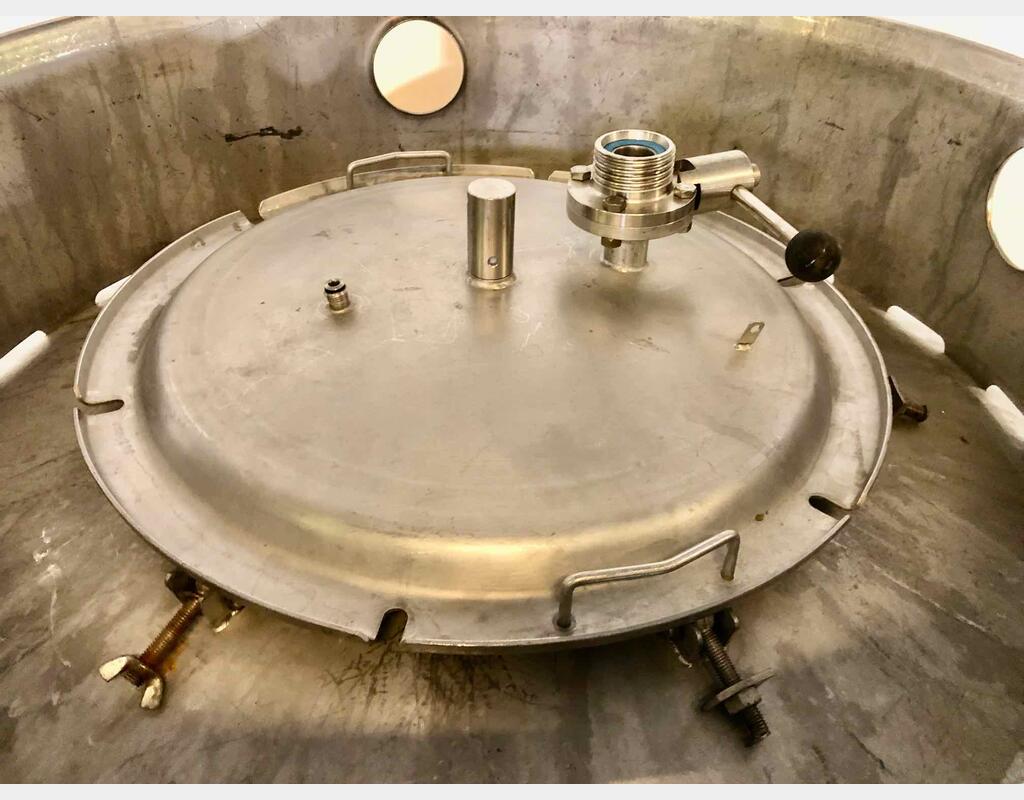 Container - 304L stainless steel 8,3 HL (830 liters) DEJONG