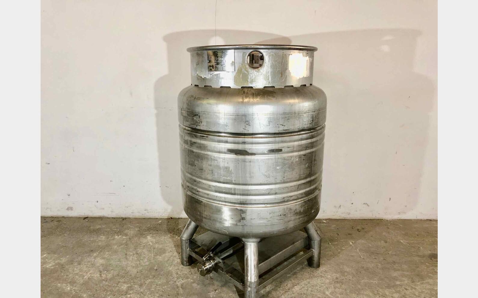 Conteneur INOX 304L 8.3 HL (830 litres) DE JONG