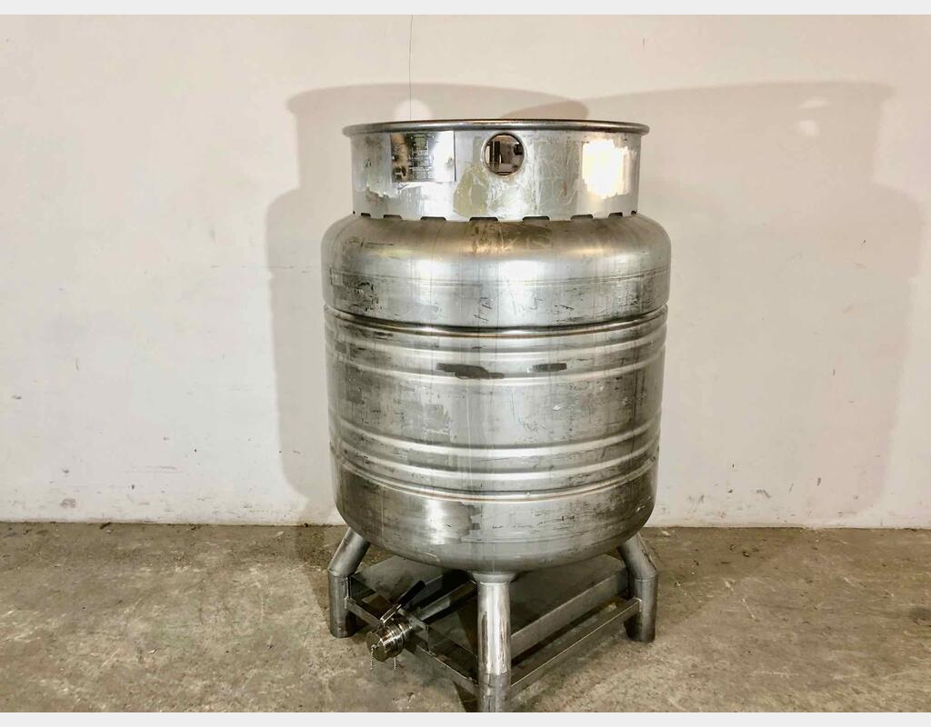 Container - 304L stainless steel 8,3 HL (830 liters) DEJONG