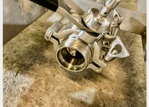 Conteneur inox - Cylindro-conique