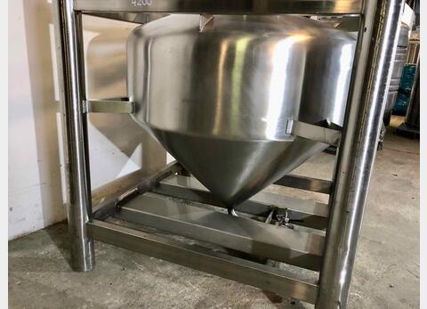 Conteneur inox 304L - Pression 2 bars 5.5HL (550 litres) 3C
