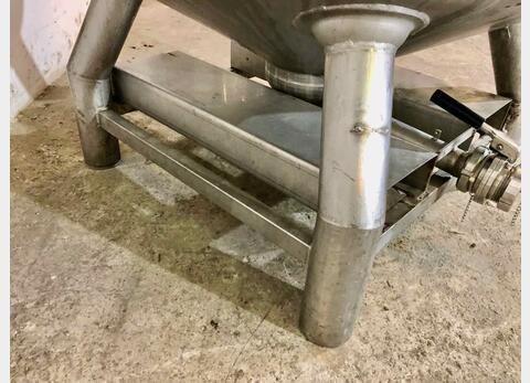 Container - 304L stainless steel 8,3 HL (830 liters) DEJONG