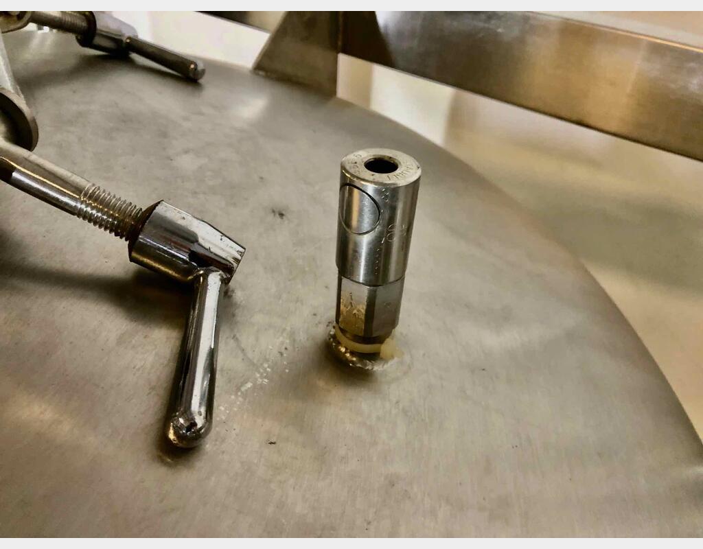 Conteneur inox 304L - Pression 2 bars 5.5HL (550 litres) 3C