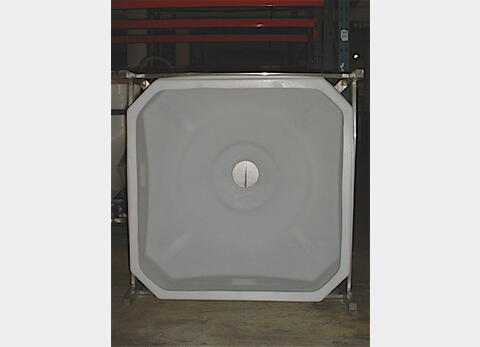 Conteneur PLASTIQUE de 500 litres - Stockage de vrac (poudre ou granulé)