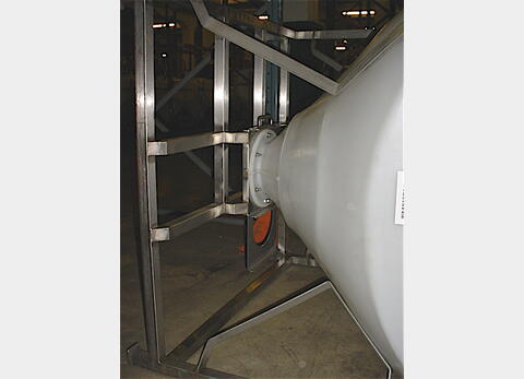 Conteneur PLASTIQUE de 500 litres - Stockage de vrac (poudre ou granulé)