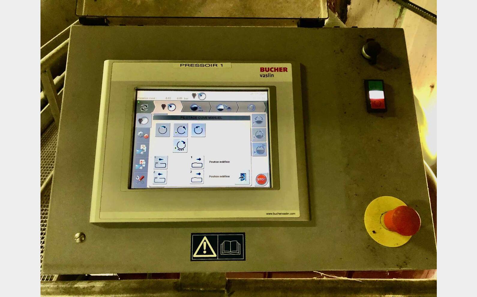 Pressoir - Xpert 150 - Inertys 150 HL (15 000 litres) BUCHER VASLIN