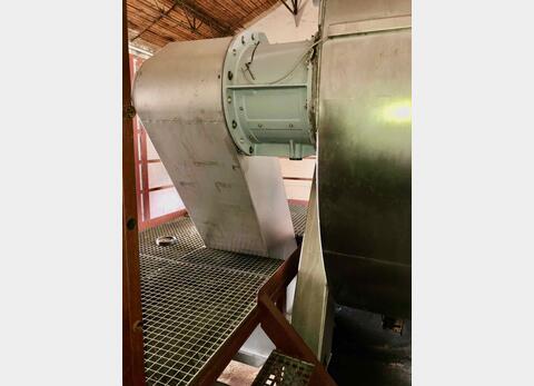 Stainless steel vinification tank