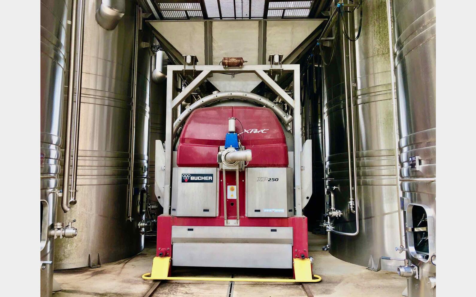 Pressoir - Xpert 250 250 HL (25 000 litres) BUCHER VASLIN