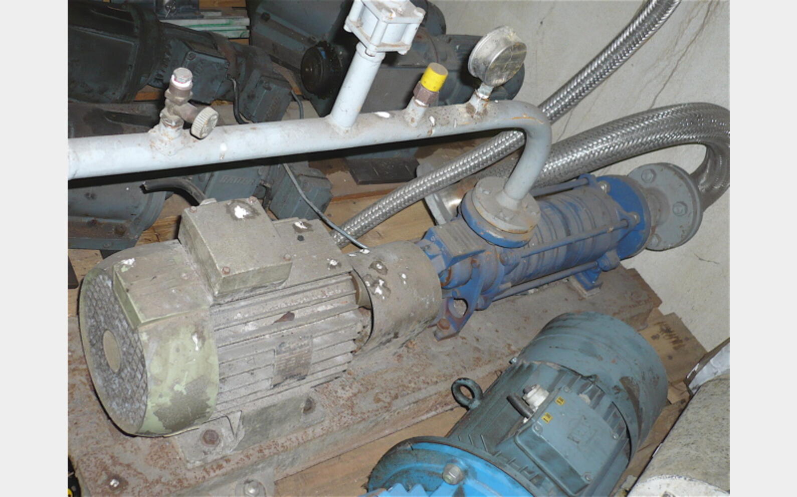 Pompe multicellulaire