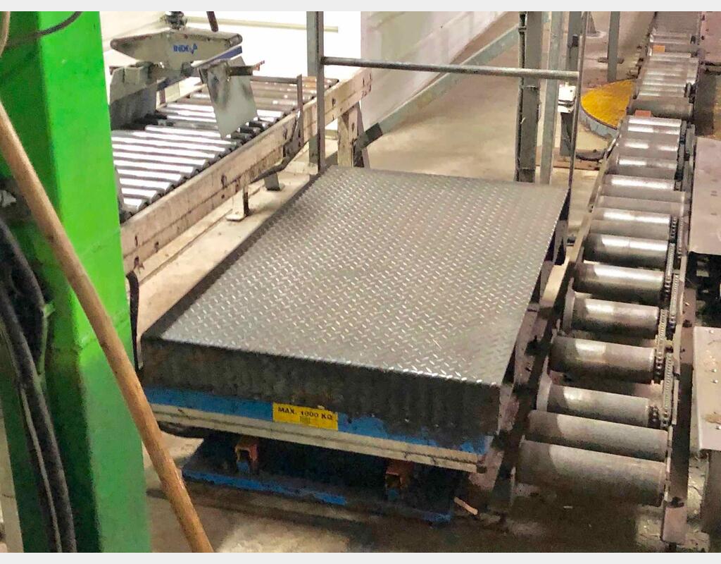 Table &eacute;l&eacute;vatrice &agrave; ciseaux simples 1000 Kg TRANSLYFT