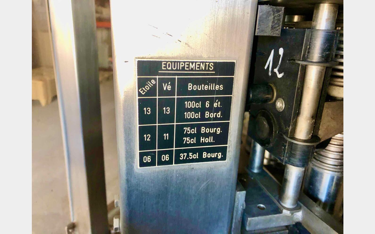 Bottling machine - TVR21 Year 1998 MAPCO