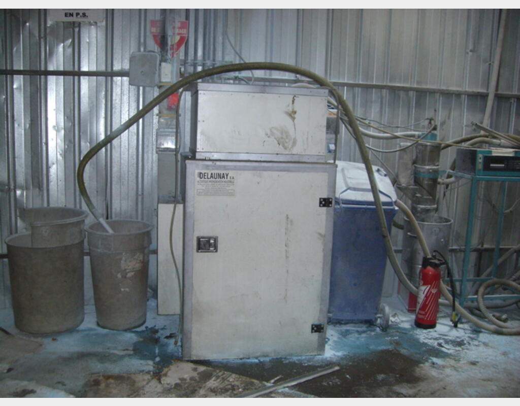 SILO ALUMINIUM 83 M3 - FOND CONIQUE SUR JUPE