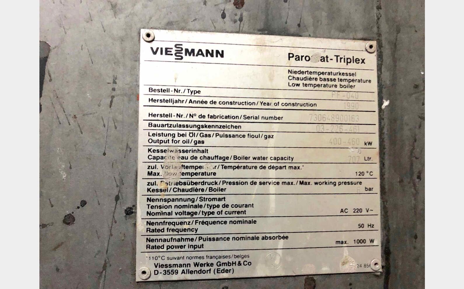 Chaudi&egrave;re VIESSMANN