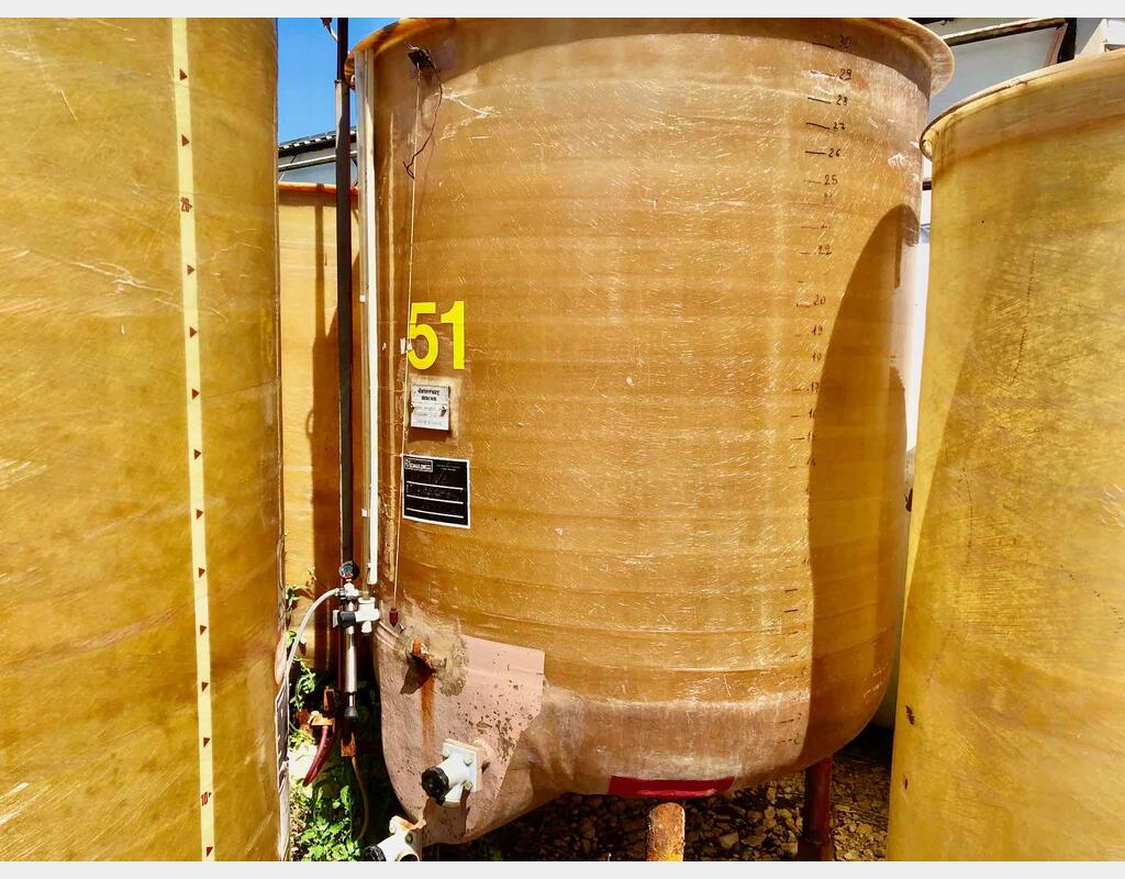 Cuve fibre 30 HL (3000 litres)