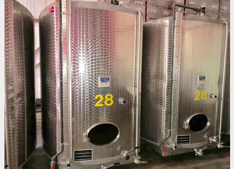 Rectangular stainless steel tank 56 HL (5 600 litres)