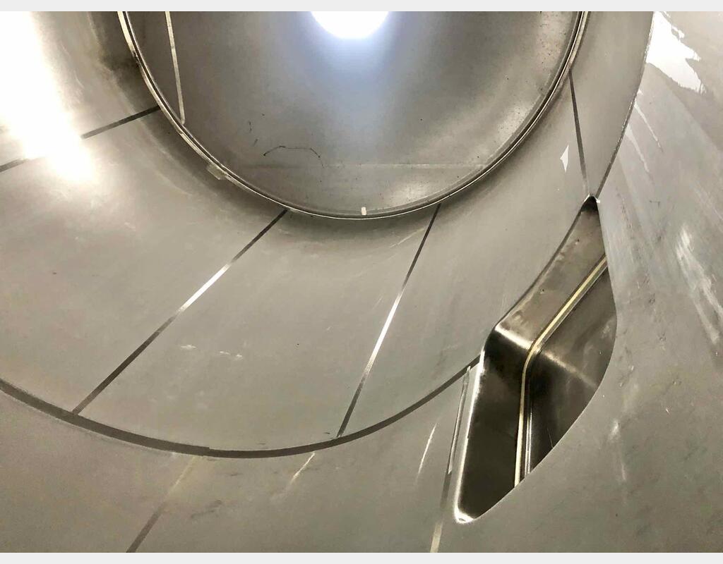 Cuve inox 304 - Fond incliné
