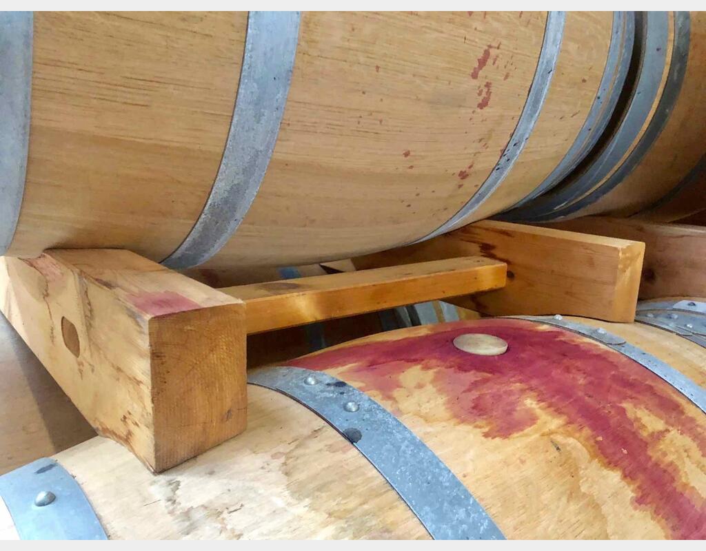 Tins - Support de barriques JUSTE MENUISERIE