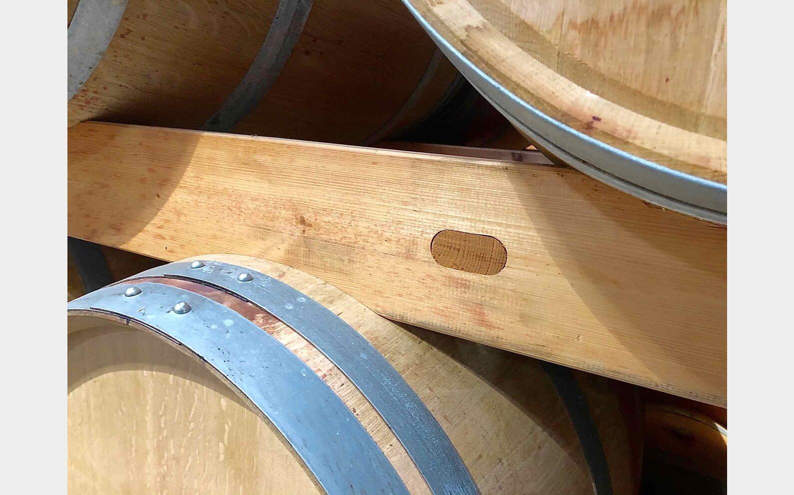 Tins - Support de barriques JUSTE MENUISERIE