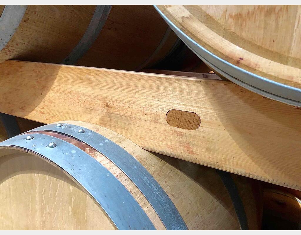 Tins - Support de barriques JUSTE MENUISERIE