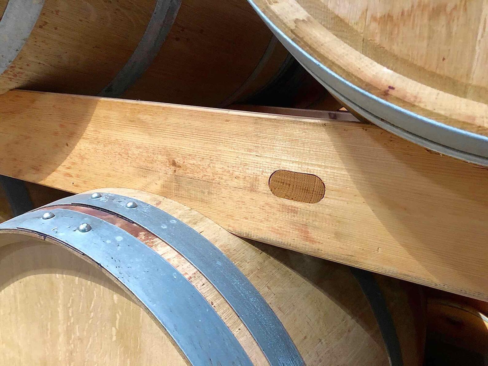 Barrel brackets (tins) - Wood eco label France