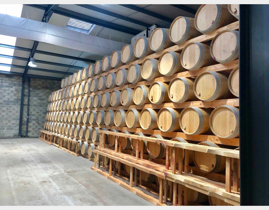 Tins - Support de barriques JUSTE MENUISERIE
