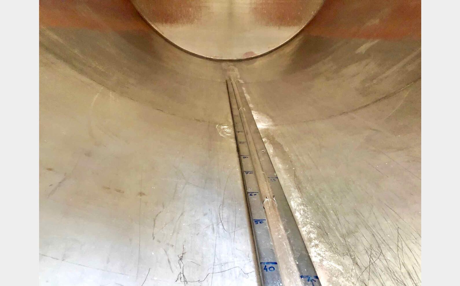 Stainless steel tank - With cooling plates 170 HL (17 000 liters)