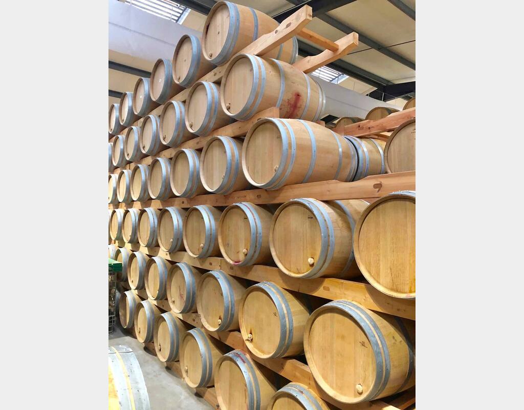 Tins - Support de barriques JUSTE MENUISERIE