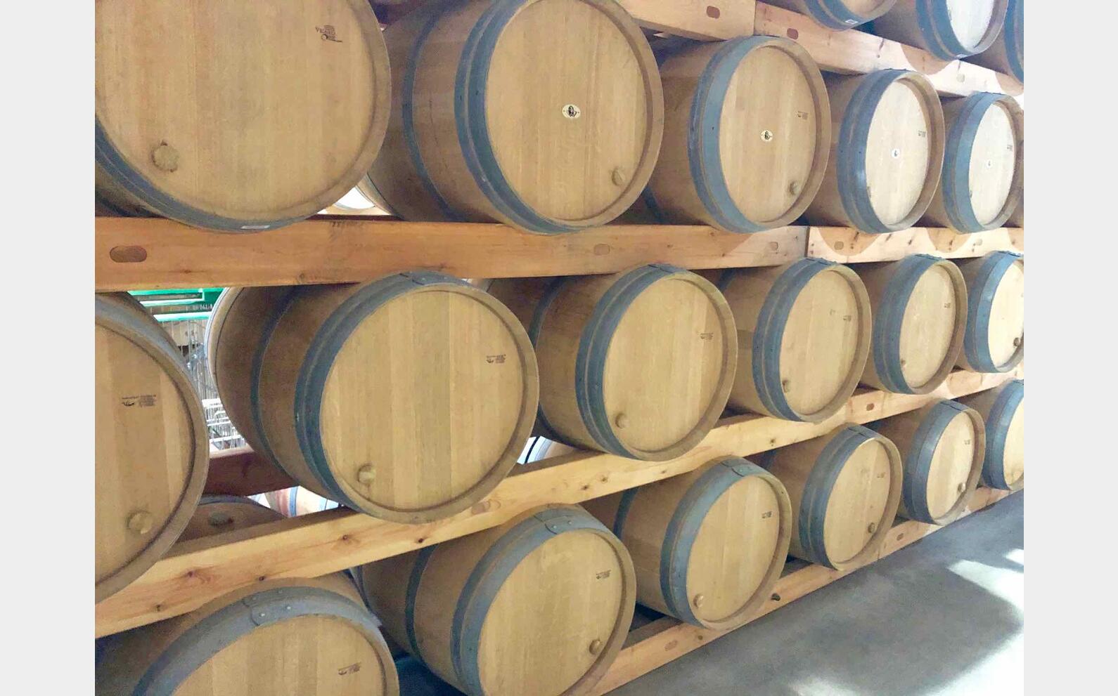 Tins - Support de barriques JUSTE MENUISERIE