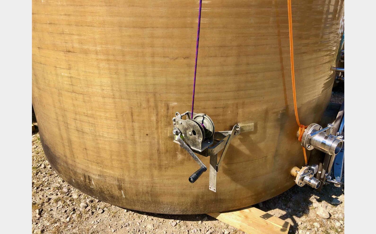 Cuve fibre - Sur radier 150 HL (15 000 litres)