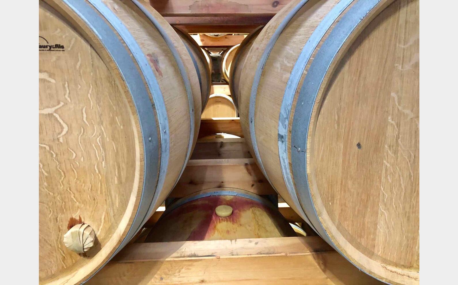 Tins - Support de barriques JUSTE MENUISERIE