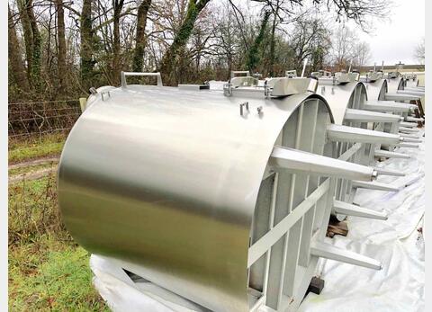 Stainless steel storage tanks - Thermoregulated