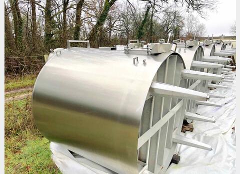 Cuve stockage inox 304 50 HL (5000 litrres) ETA