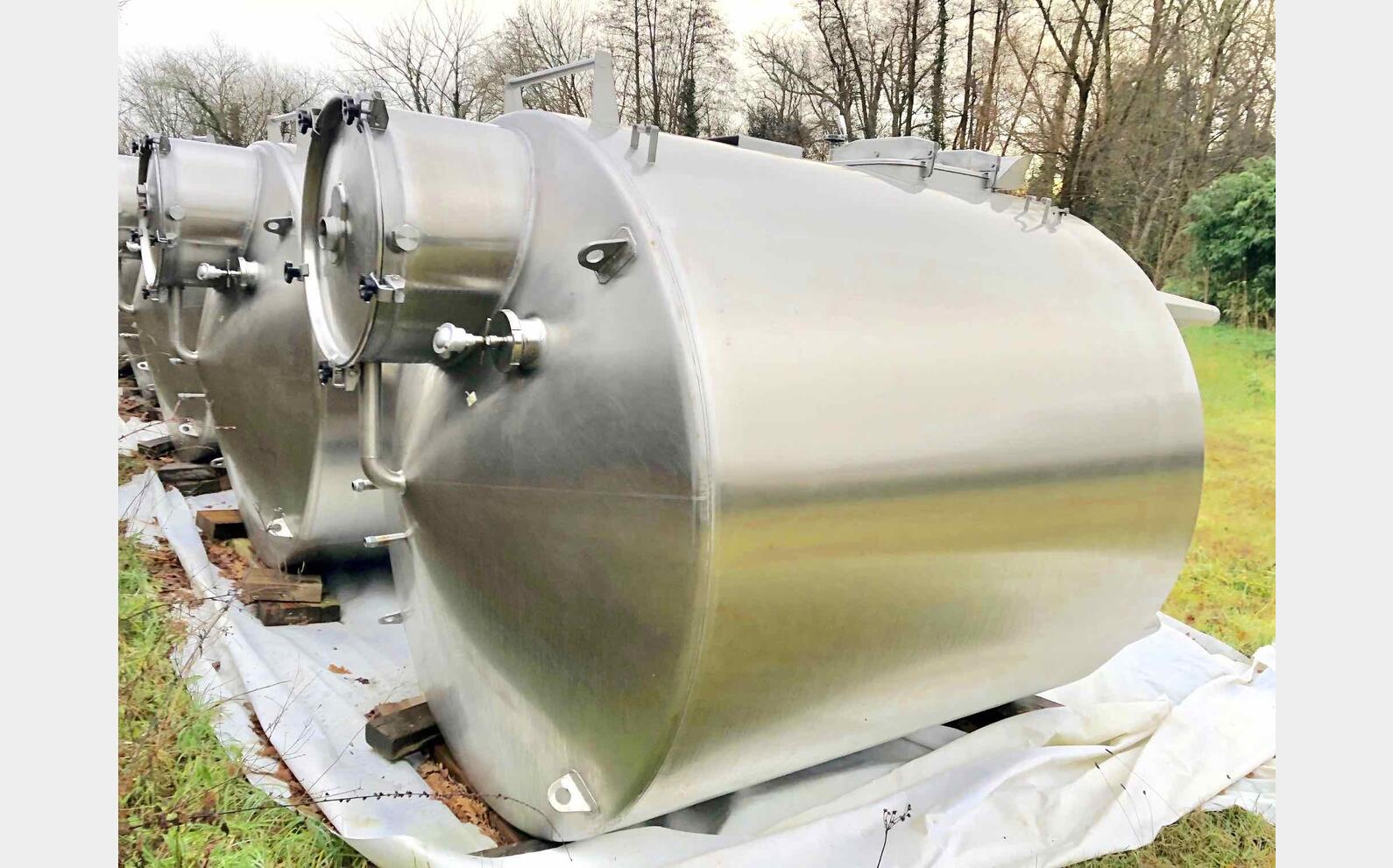 Cuve stockage inox 304 50 HL (5000 litrres) ETA
