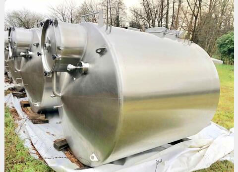 Stainless steel storage tanks - Thermoregulated