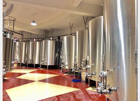 Cuve inox 304 - Avec drapeaux 220 HL (22 000 litres) ETA