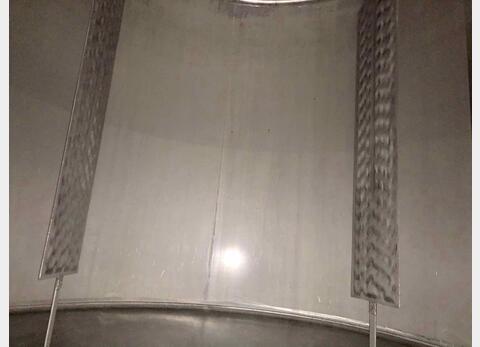 Stainless steel storage tank - With cooling plates