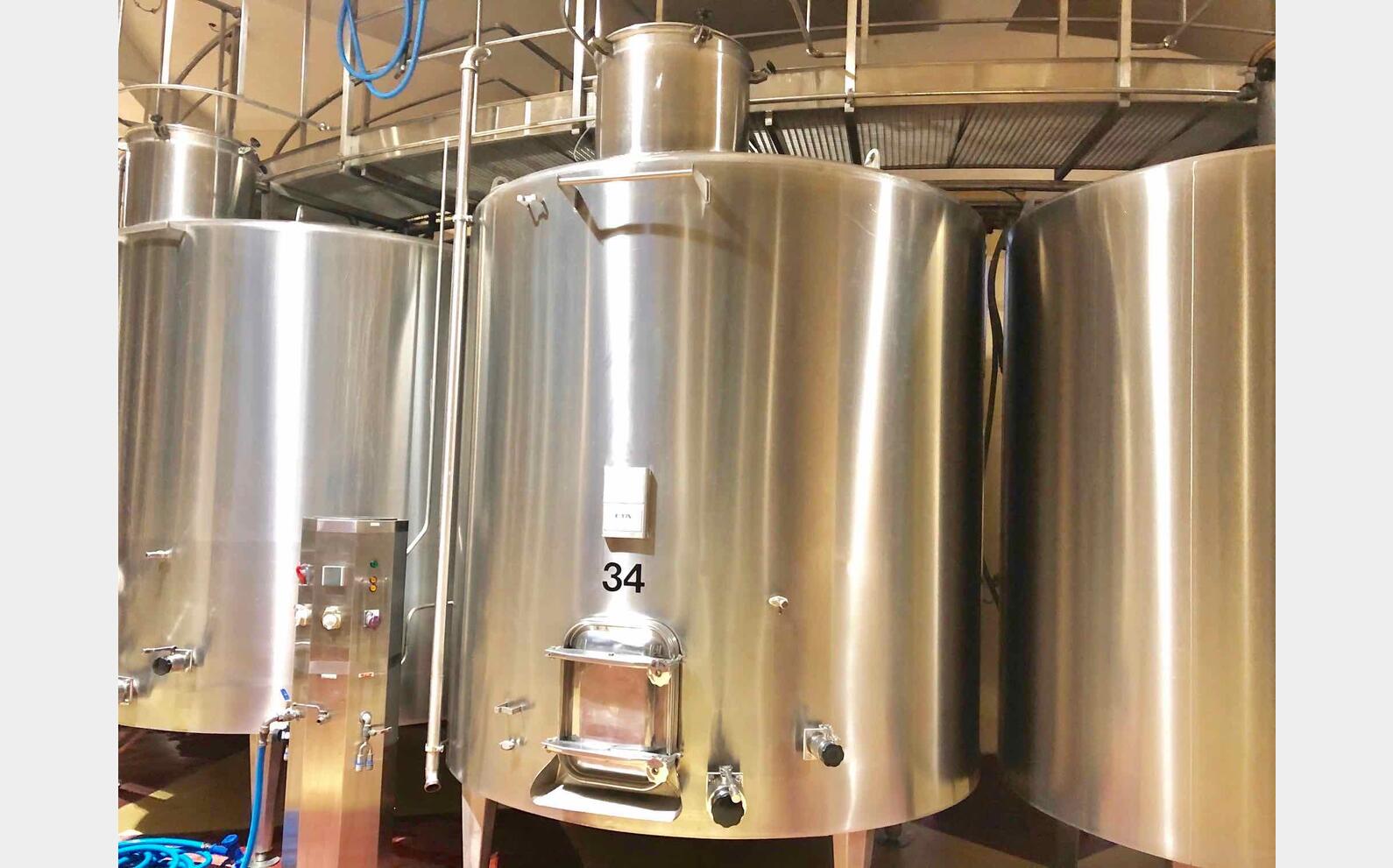 Stainless steel storage tank 100 HL (10 000 liters) ETA
