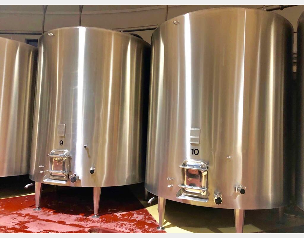 Stainless steel storage tank - With cooling plates - 02/22-5
