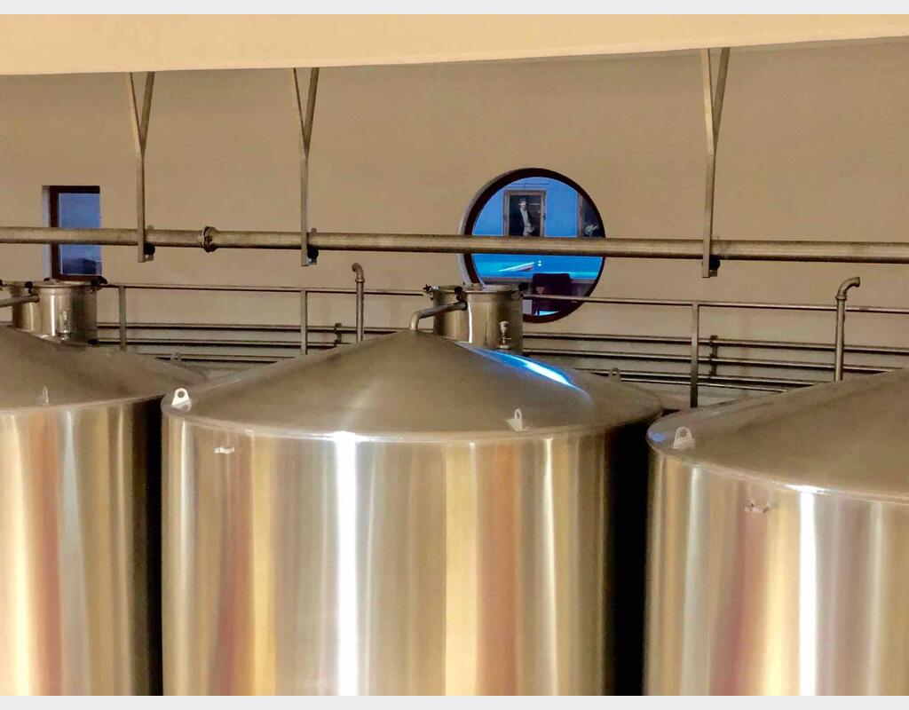 Stainless steel storage tank - With cooling plates - 02/22-5