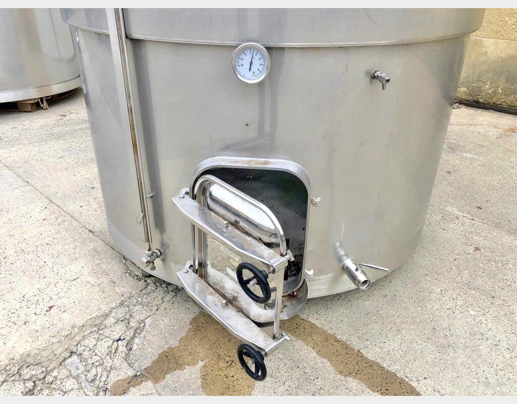 Stainless steel tank - Cold belt