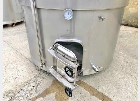 Stainless steel tank - Cold belt