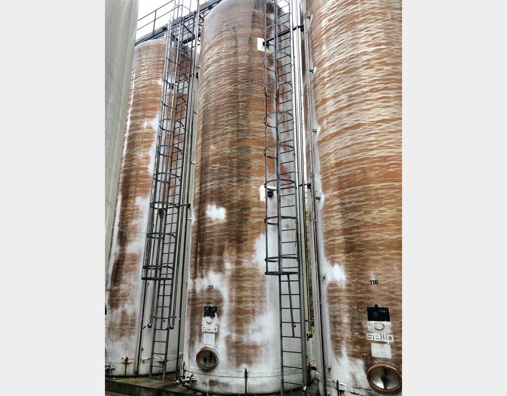 Vertical cylindrical fiber tank - Flat bottom